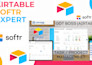 airtable softr portal database design ai automation CRM web app development form